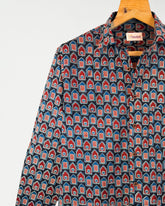 Pixel Drape - Pure Cotton Shirt - Pure Cotton Shirt - Jaipuri Crown